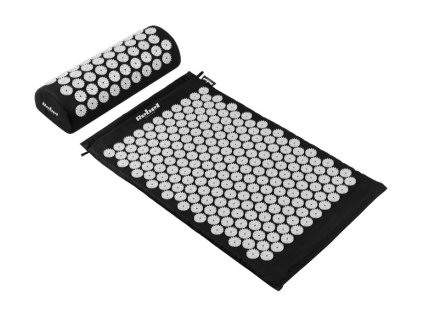 Akupresurní podložka s polštářem REBEL RBA-6002-BK Black – 24365.cz