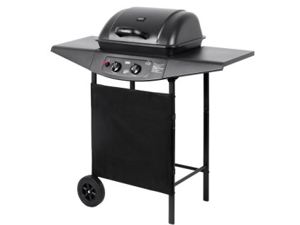 Plynový gril Teesa BBQ 2000 TSA0080, dva hořáky – 24365.cz