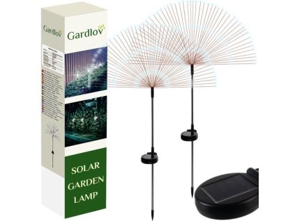 Zahradní dekorační solární lampa pampeliška Gardlov 25477, sada 2ks – 24365.cz