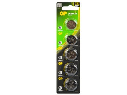 Baterie GP CR2032, 3V Lithium , balení 1ks – 24365.cz