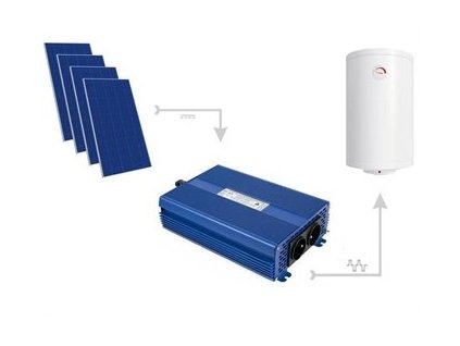 "BAZAR" FVE regulátor MPPT 3kW, ECO Solar Boost MPPT-3000 pro fotovoltaický ohřev vody – 24365.cz