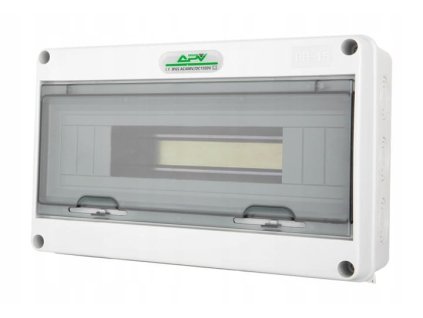 Elektroinstalační rozvaděč Adelid APV-RH-15, 1x15M IP65, IK08 – 24365.cz