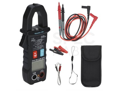 Klešťový multimetr FORSCHER FS209, LCD, True RMS, automatický – 24365.cz