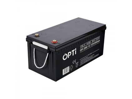 FVE gelový akumulágor VOLT OPTI 6AKUV200AG VRLA  AGM 12V / 200Ah – 24365.cz
