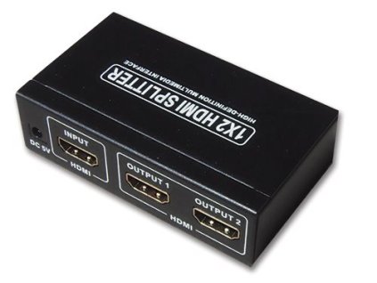 HDMI rozbočovač 1xIN/2xOUT 1080 + 3D ready – 24365.cz