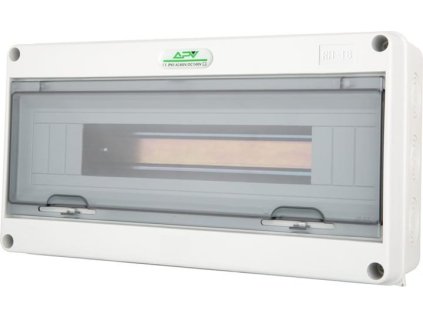 Elektroinstalační rozvaděč Adelid APV-RH-18, 1x18M IP65, IK08 – 24365.cz