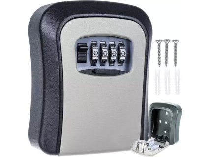 Lockbox bezpečnostní schránka na klíče Malatec 19447 s kódovým zámkem – 24365.cz