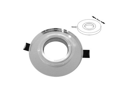 Podhledový rámeček BÍLÝ pro LED svítidlo Anya – 24365.cz