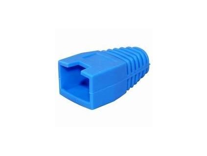 Ochranná krytka konektoru RJ45 s výřezem , modrá – 24365.cz