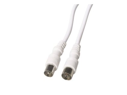 Účástnická šňůra TST 1,5m TV antenní kabel M/F 75Ohm – 24365.cz