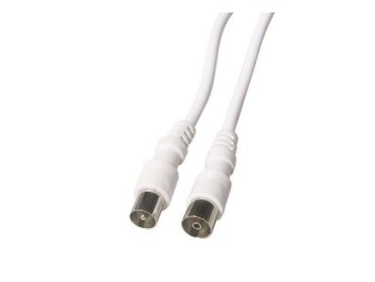 Účástnická šňůra TST 10m TV antenní kabel M/F 75Ohm – 24365.cz