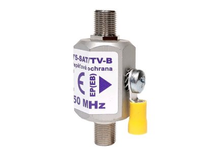 Přepěťová ochrana - bleskojistka SPKO-F75-SAT/TV-B/F-F – 24365.cz
