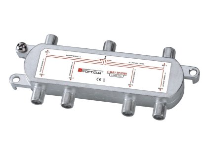 Rozbočovač OPTICUM 6xF HQ 5-2450 MHz, průchozí – 24365.cz