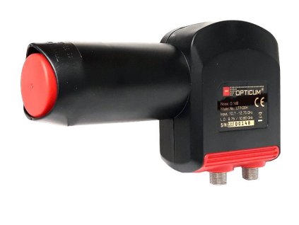 OPTICUM LNB RED Rocket TWIN LTP-060H 0,1dB – 24365.cz