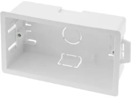Govena instalační krabice dvojitá PLM-130X70X35 – 24365.cz