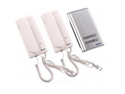 Sada telefonů pro dvě rodiny ORNO OR-DOM-RL-903, pod omítku – 24365.cz