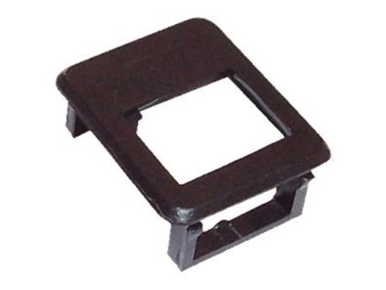 Rámeček DATACOM pro keystone do modulár.patch panelu černý – 24365.cz