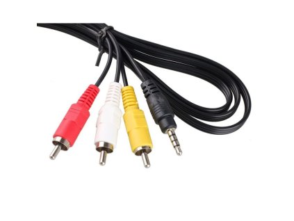 Kabel audio-video 1xJack - 3xCinch 1,5m – 24365.cz