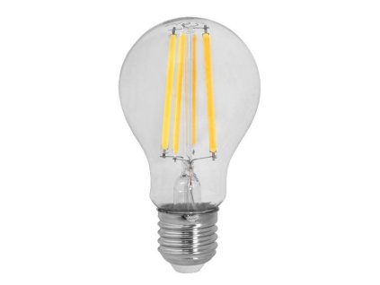 LTC LED žárovka A60 12W, E27, vlákno, 2700K, 1500lm, 230V – 24365.cz