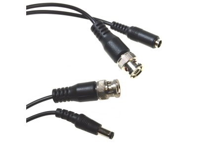 Kabel pro kamery. Konektory BNC+DC 40m – 24365.cz
