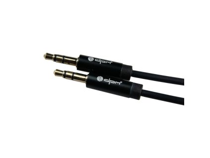 Audio kabel DPM EN106 3.5mm Jack to 3.5mm Jack, 1m – 24365.cz