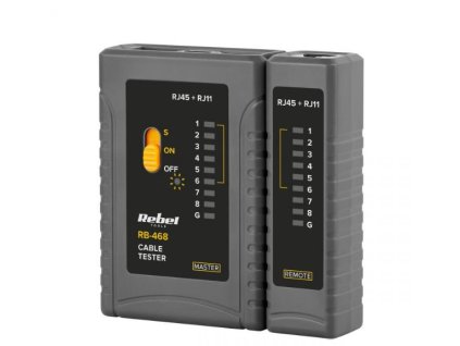 REBEL RB-468 tester UTP kabelů – 24365.cz