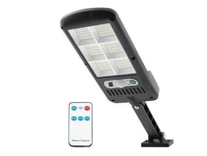 Venkovní solární LED osvětlení LTC LXLL117, 24W SMD, 1800lm, 1800mAh, PIR – 24365.cz