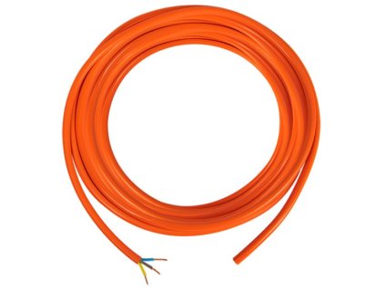 Napájecí kabel PVC 3x1,5 mm 10 m oranžový – 24365.cz