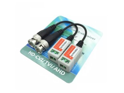 Video Balun , převodník UTP sada 2 ks, HDCVi/TVI/AHD 300m – 24365.cz
