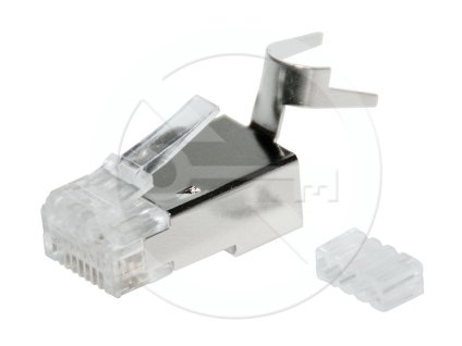 Konektor Solarix RJ45 CAT6A STP 8p8c stíněný skládaný na drát KRJS45/6ASLD – 24365.cz