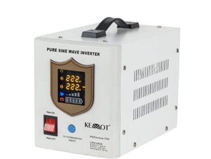 Zdroj záložní KEMOT URZ3404 PROsinus 300W 12V, bílá – 24365.cz