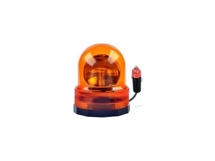 Maják výstražný oranžový KEMOT, 24 V, magnet – 24365.cz