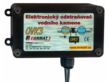 Odstraňovač vodního kamene FORMAT OVK3 pro potrubí do 4 coulu – 24365.cz