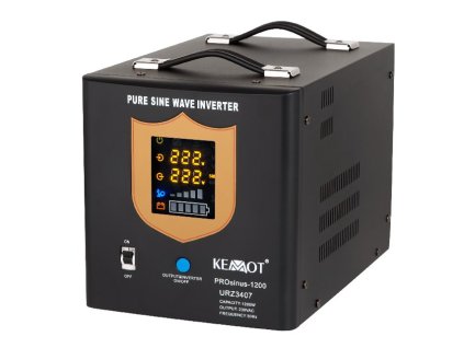 Zdroj záložní KEMOT URZ3407B PROsinus 1200W 12V – 24365.cz