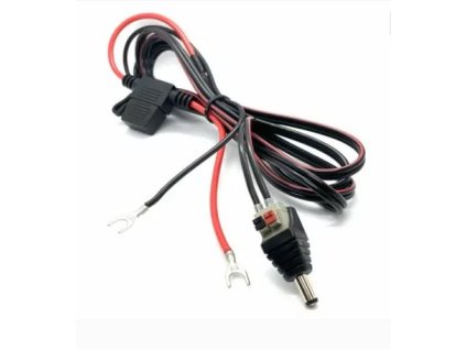 Kabel pro připojení k 12V akumulátoru – vidlice VYPLAŠTO – 24365.cz