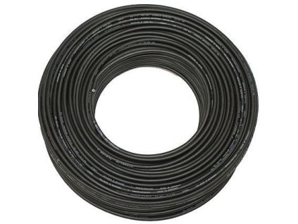 Solární kabel FVE H1Z2Z2-K 4mm2, černý 100m, 1500V – 24365.cz