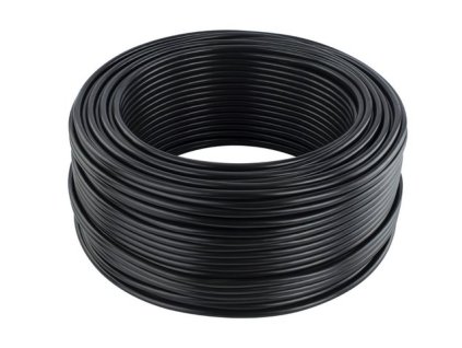 Solární kabel FVE H1Z2Z2-K 4mm2, černý 50m, 1500V – 24365.cz