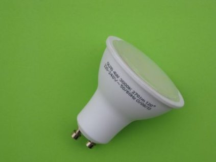 LED žárovka GU10 15 SMD 4W, teplá bílá – 24365.cz
