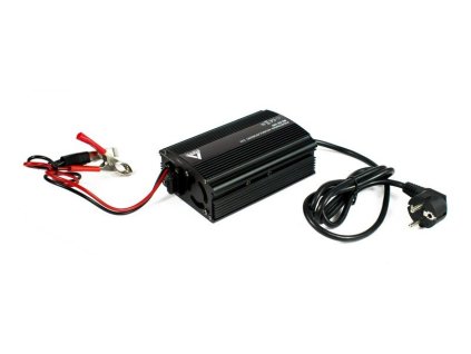 Nabíječka baterií AZO Digital BC-10 (230V/12V) 10A, 3 stupně nabíjení – 24365.cz