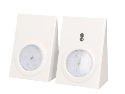 Sada LED svítidel pod skříňku ORNO OR-AE-13108, 2,5W 180lm 4000K, 2ks, bílá – 24365.cz