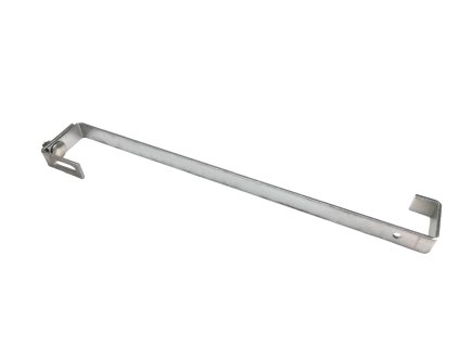 FVE střešní hák typu S 470 pro taškovou krytinu s regulací, 470 mm, 25x4, 1.4016 – 24365.cz