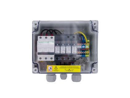FVE Rozvaděč s přepěťovou ochranou RAC03P/F8M/T2/B16 pro fotovoltaiku – 24365.cz