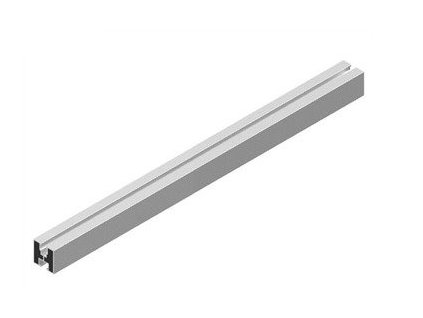 FVE Hliníkový montážní H profil 40x40mm, 2,2m, délka 2200m pro kladívkový šroub (T) – 24365.cz