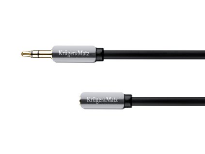 Kabel Audio Kruger&Matz KM0317 přímý Jack 3.5 stereo prodlužovací 3m – 24365.cz