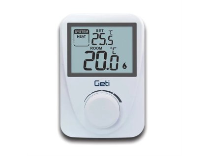 Termostat GETI GRT01 drátový – 24365.cz