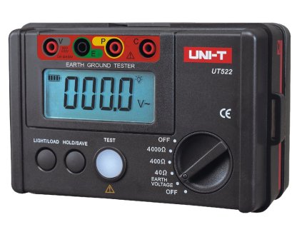Měřič zemního odporu UNI-T UT522 – 24365.cz