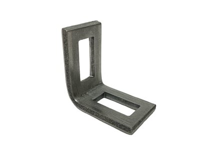 FVE úhlová spojka profilu H 40x40 25x4 1.4016 ( otvor 23x11) – 24365.cz