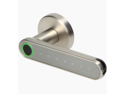 Chytrá klika s dotykovou klávesnicí a čtečkou otisků prstů ORNO OR-ZS-853/N , Bluetooth 4.0, nikl – 24365.cz