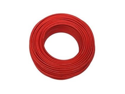 Solární kabel FVE H1Z2Z2-K 1500V 6mm2, červený 15m – 24365.cz