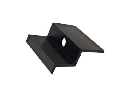 FVE úchyt krajní "Z" 30mm, Z-30 pro fotovoltaický panel, černý – 24365.cz